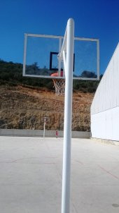 Adelinspor Basketbol Potası Yaylı Çember 105*180 12 mm Cam Panya - 3