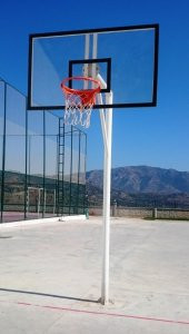 Adelinspor Basketbol Potası Hidrolik Çember 105*180 10 mm Cam - 9