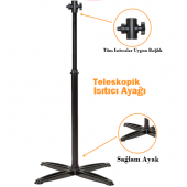 Ufo Ayağı Ufo Isıtıcı Ayağı Kumtel,Ufo,Alf,Raks,Minisan Ayağı 155CM Isıtıcı Ayağı Soba Ayağı - 1