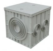 40x40cm PLASTİK RÖGAR ( Logar , Menhol ) KUTUSU - 1