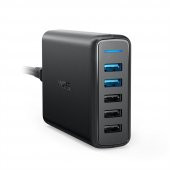 Anker PowerPort 5 Speed 63W QuickCharge 3.0 Hızlı Şarj Cihazı - 1