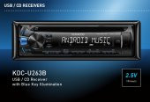 Kenwood Kdc-U263b Android-Usb-Cd-Mp3-Aux-Radyo Oto Teyp OTO TEYİP - 1