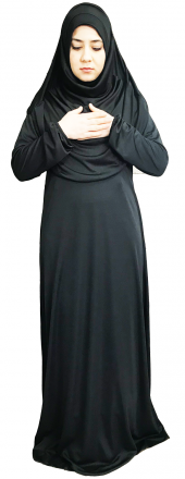 NAMAZ ELBİSESİ TEK PARÇA PRATİK NAMAZ ELBİSESİ - 3