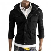Japon Style Erkek Cepli Polar Mont - 1