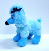 25CM SEVİMLİ FİFİ KÖPEK KURDELALI PELUŞ OYUNCAK KALİTELİ SAĞLIKLI - 1