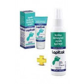 Lapitak Ayak Kokusu Önleyici Krem 60 ML + Koku Önleyici Ayak Spreyi 125 ML - 1