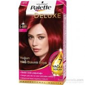 Palette Deluxe 5.889 Şarap Kızılı Saç Boyası - 1