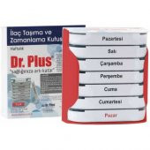 Dr.Plus DR-0358 Haftalık İlaç Saklama Kutusu 7x24 - 2