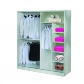 Aynalı Sürgülü Dolap Gardrop mdf 200cm - 2