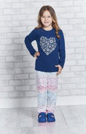 Roly Poly 2152 Kız Çocuk Pijama Takımı 10-16 Yaş - 1