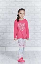 Roly Poly 2152 Kız Çocuk Pijama Takımı 10-16 Yaş - 2