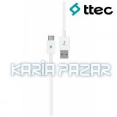 Ttec Type-C Şarj Kablosu typec Data Kablosu - 1