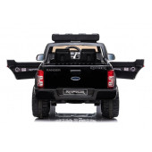 Lisanlı 24Volt Ford Akülü Araba Ford Ranger Raptor Pikap Çift Akü 4 Motorlu 2 Kişilik Tablet Ekran Metalik Siyah - 2