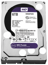 6TB WD Purple SATA 6Gb/s 64MB DV 7x24 WD60PURZ - 1