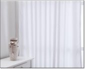 SATEN GÜNEŞLİK PERDE KREM-BEYAZ 10 CM FİYATIDIR - 1