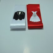 Gelin Damat Takı Kurdelesi - 2