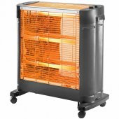 Kumtel Süper Şömine KS-2861 Şömine 2700 W Infrared Isıtıcı - Buhar Üniteli Elektrikli Soba Elektrikli Isıtıcı - 1