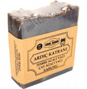 EL YAPIMI ARDIÇ KATRANI SABUNU TESBİHAĞACI VE ÇAY AĞACI YAĞI KATKILI 5.6 pH - 1