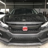 Oled Garaj Honda Civic Fc5 2016-2019 Typer Type-R Type R Ön Panjur - 1