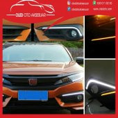HONDA CİVİC FC5 LED  SİS FARI İNCE KAŞ MODEL - 4