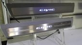 Oled Garaj Honda Civic 2012-2015 Fb7 4 Parça Mavi Işıklı Kapı Eşiği - 4