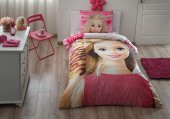 Taç Lisanslı Barbie Sparkle Nevresim Takımı - 1