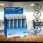 Multipower L-Carnitine Liquid Forte 20 Shot Şeftali Aromalı + Hediyeli - 1
