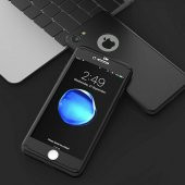 iPhone 8 360 Derece Kılıf Full Koruma + Kırılmaz Camlı - 3