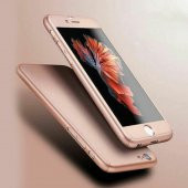 iPhone 8 360 Derece Kılıf Full Koruma + Kırılmaz Camlı - 4