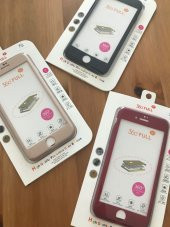 iPhone 8 360 Derece Kılıf Full Koruma + Kırılmaz Camlı - 7