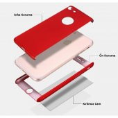 iPhone 8 360 Derece Kılıf Full Koruma + Kırılmaz Camlı - 8
