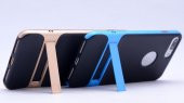 İPhone 7 Mavi Stantlı Kılıf - 3