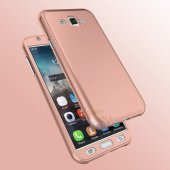 Samsung J7 2015/ J7 Core 360 Tam Koruma kılıf +Ekran Koruyucu Cam - 6