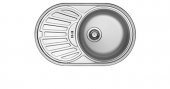 UKİNOX EVYE 770X480 0.80 MM TEZGAHA SIFIR TEK GÖZ DÜZ SOL DAMLALI - 1