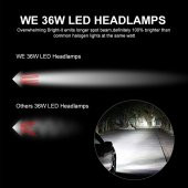 C6 Serisi Led Xenon Far Ampulü Şimşek Etkili H7 H4 H3 H11 H1 HB3(9005) HB4(9006) - 3