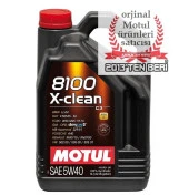 MOTUL 8100 X-CLEAN 5W40 - 5 LİTRE thumbnail 1