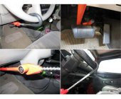 Direksiyon kilidi Kilit Araç Pedal Kilidi Oto Baston Kilit - 2