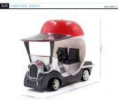 Mini Elektrikli Spor Golf RC Uzaktan Kumandalı Araba 4CH 27MHZ - 3