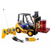R/C Uzaktan Kumandalı Şarjlı 6 Kanal Oyuncak İş Makinesi Forklift - 3