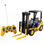 R/C Uzaktan Kumandalı Şarjlı 6 Kanal Oyuncak İş Makinesi Forklift - 4
