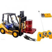 R/C Uzaktan Kumandalı Şarjlı 6 Kanal Oyuncak İş Makinesi Forklift - 10