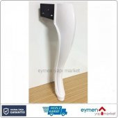 Kaz Lüks Mobilya Koltuk Çekyat Ayağı Metal Siyah 17 cm - 6