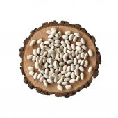 15 Tohum Beyaz Fasülye Tohumu Kuru Fasülye Tohumu + Süpriz Hediye - 1