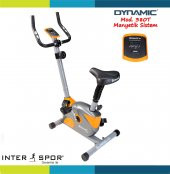 Dynamic 380 Manyetik Kondisyon Bisikleti  (Turuncu Gri) - 4