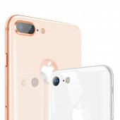 Bufalo iPhone 7/8 Kavisli 4D ARKA GÖVDE Cam Koruyucu Beyaz - 3