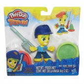 Play-Doh Town Figür - Polis Memuru - B5960 - 1