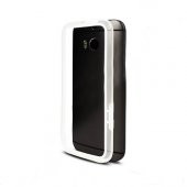 HTC One M8 Bumper Çerçeve Kılıf Beyaz - 1