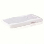 Samsung I9300 S3 Koruyucu Metal Arka Kapak Beyaz - 2