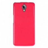 Alcatel IDOL X+ Kılıf Soft Silikon Pembe Kapak - 1