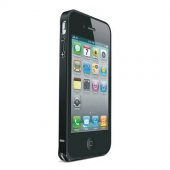 iPhone 4s 0,7mm Metal Bumper Çerçeve Kılıf Siyah - 1